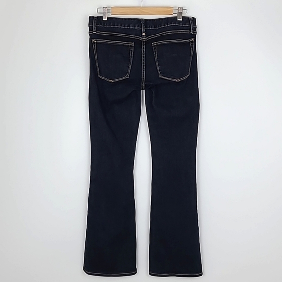GAP 1969 Women's  Curvy Profile Dark Wash Blue Jeans Stretch Size 28/6 a/c - Picture 2 of 15